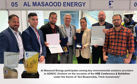 Al Masaood Energy participates at ADNOC Onshore HSE Conference & Exhibition 2023