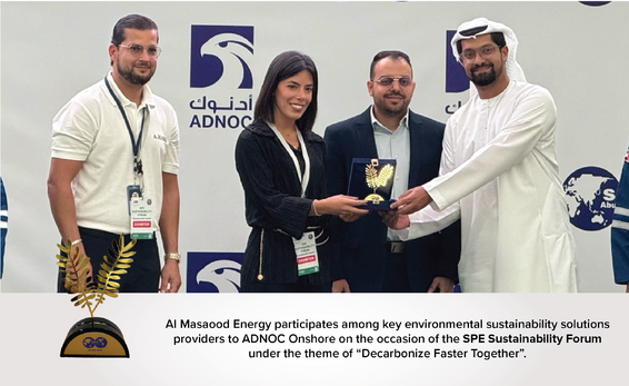 Al Masaood Energy participates at ADNOC Onshore SPE Sustainability Forum 2023