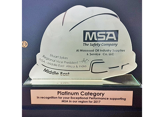 Al Masaood Oil & Gas awarded by MSA