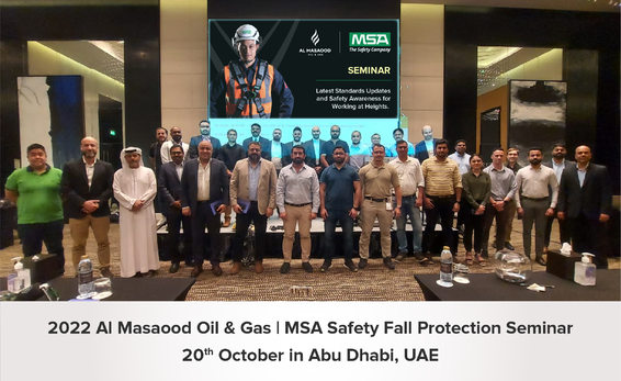 Al Masaood Oil & Gas delivers MSA Safety Fall Protection Seminar 2022