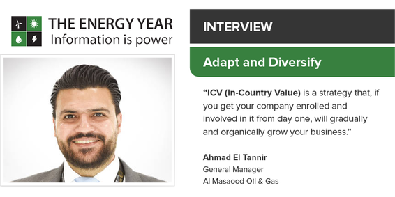 Al Masaood Oil & Gas GM speaks to The Energy Year