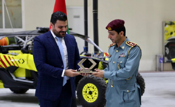 Al Masaood Oil & Gas awarded by Abu Dhabi Civil Defense