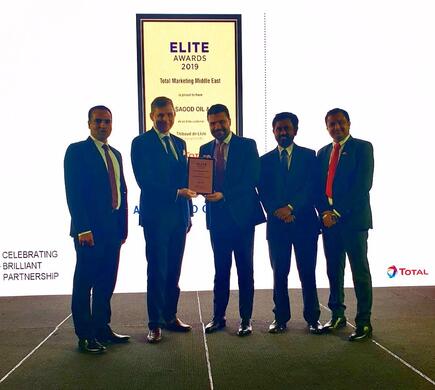 Al Masaood Oil & Gas awarded by Total Marketing Middle East