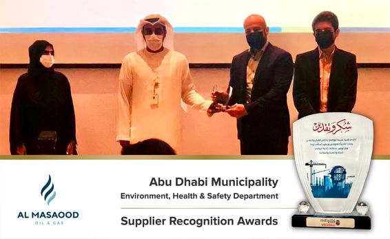 Al Masaood Oil & Gas awarded by Abu Dhabi Municipality